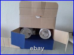 12 verres en cristal 24% de couleur (décor STYLE tommy de st louis) H 14CM 34CL