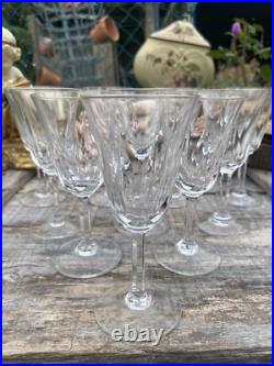 12 verres en cristal de Saint Louis modèle Cerdagne