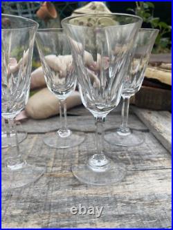 12 verres en cristal de Saint Louis modèle Cerdagne