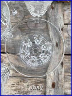 12 verres en cristal de Saint Louis modèle Cerdagne