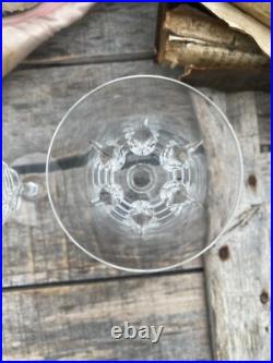 12 verres en cristal de Saint Louis modèle Cerdagne