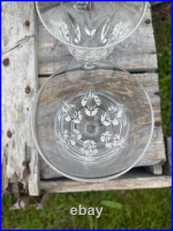 12 verres en cristal de Saint Louis modèle Cerdagne