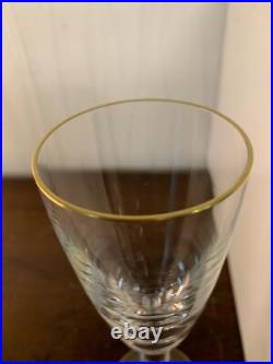 13 flûtes à champagne modèle Hauteville cristal de Saint Louis (prix à la pièce)