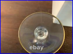 13 flûtes à champagne modèle Hauteville cristal de Saint Louis (prix à la pièce)