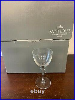13 verres à vin rouge modèle Grand Lieu cristal de Saint Louis (prix à la pièce)