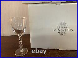 14 verres à bordeaux modèle Hauteville cristal de Saint Louis (prix à la pièce)