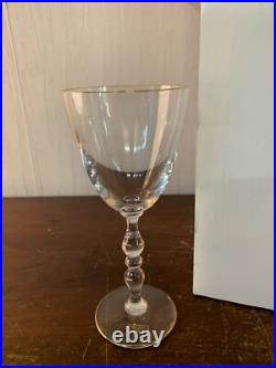 14 verres à bordeaux modèle Hauteville cristal de Saint Louis (prix à la pièce)