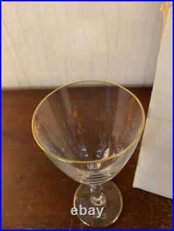 14 verres à bordeaux modèle Hauteville cristal de Saint Louis (prix à la pièce)