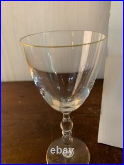 14 verres à bordeaux modèle Hauteville cristal de Saint Louis (prix à la pièce)