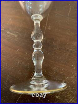 14 verres à bordeaux modèle Hauteville cristal de Saint Louis (prix à la pièce)