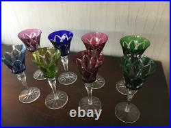 15 verres modèle Camargue en cristal de Saint Louis h 20.5 cm (prix à la pièce) 15 verres modèle Camargue en cristal de Saint Louis h 20.5 cm (prix à la pièce)
