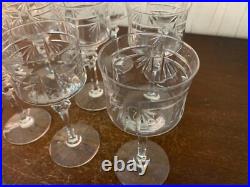 16 verres vin modèle Anvers taille N°11137 cristal Saint Louis (prix à la pièce)