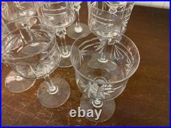 16 verres vin modèle Anvers taille N°11137 cristal Saint Louis (prix à la pièce)
