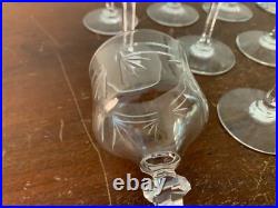 16 verres vin modèle Anvers taille N°11137 cristal Saint Louis (prix à la pièce)