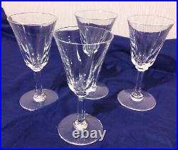 18 Verres À Vin En Cristal St-louis Modèle Cerdagne Hauteur 14cm Et 13cm