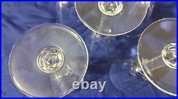 18 Verres À Vin En Cristal St-louis Modèle Cerdagne Hauteur 14cm Et 13cm