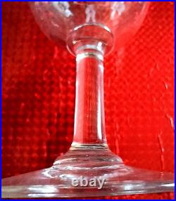 18 Verres cristal Saint Louis. ALGER