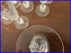 18 flûtes à champagne Massenet en cristal de Saint Louis (prix à la pièce)