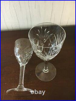 18 verres à eau modèle Chantilly cristal de Saint Louis /prix à la pièce