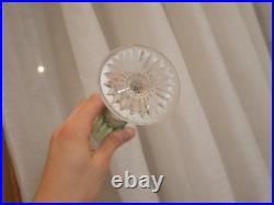 1 Flute à champagne roemer cristal overlay vert Saint ST Louis Tommy 18.8 cm