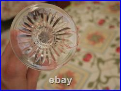 1 Flute à champagne roemer cristal overlay vert Saint ST Louis Tommy 18.8 cm