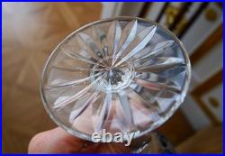 1 Grand verre de Rhin cristal taillé roemer Saint Louis Sammy 19.7 cm Bleu