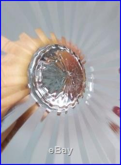 1 Verre à Eau Cristal St Louis Tommy Rouge 19.8 cm Water Glass