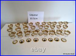 1 Verre liqueur 105mm Saint St Louis Cristal Thistle Or signé parfait 1 Verre liqueur 105mm Saint St Louis Cristal Thistle Or signé parfait