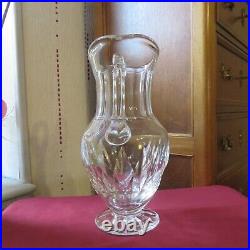 1 broc à eau cruche en cristal de saint louis modèle Provence