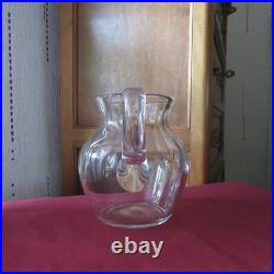 1 broc a eau en cristal saint louis modèle Poincaré 1 broc a eau en cristal saint louis modèle Poincaré