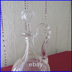 1 carafe aiguière en cristal de saint louis modèle tommy 1 carafe aiguière en cristal de saint louis modèle tommy
