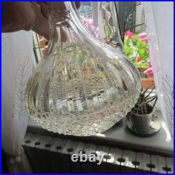 1 carafe aiguière en cristal de saint louis modèle tommy 1 carafe aiguière en cristal de saint louis modèle tommy