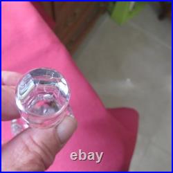 1 carafe aiguière en cristal de saint louis modèle tommy 1 carafe aiguière en cristal de saint louis modèle tommy