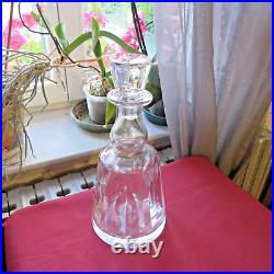 1 carafe en cristal de saint louis modèle jersey signée