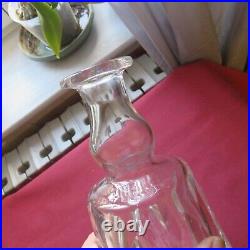 1 carafe en cristal de saint louis modèle jersey signée