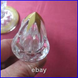 1 carafe en cristal de saint louis modèle thistlesigné 1 carafe en cristal de saint louis modèle thistlesigné
