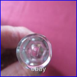 1 carafe en cristal de saint louis modèle thistlesigné 1 carafe en cristal de saint louis modèle thistlesigné