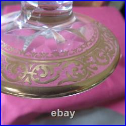1 carafe en cristal de saint louis modèle thistlesigné 1 carafe en cristal de saint louis modèle thistlesigné