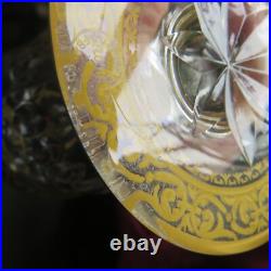 1 carafe en cristal de saint louis modèle thistlesigné 1 carafe en cristal de saint louis modèle thistlesigné