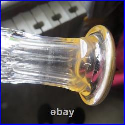 1 carafe en cristal de saint louis modèle thistlesigné 1 carafe en cristal de saint louis modèle thistlesigné
