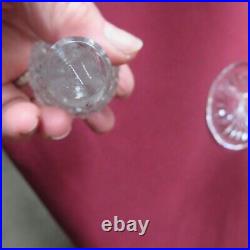 1 carafe en cristal de saint louis modèle tommy signée H 36 CM