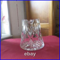 1 pichet Broc a eau en cristal de saint louis modèle Camargue avec étiquette