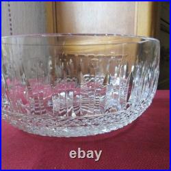 1 saladier coupe en cristal de saint louis modèle tommy Ø 19,5 cm