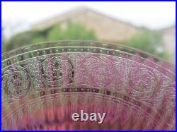 1 verre à vin roemer violet rose en cristal SAINT LOUIS THISTLE 20,9 cm lotC