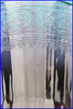 1 verre à vin roemer violet rose en cristal SAINT LOUIS THISTLE 20,9 cm lotE