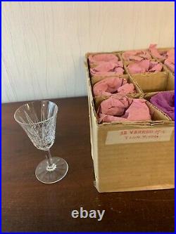 23 verres à vin blanc modèle Tarn en cristal de Saint Louis (prix à la pièce)