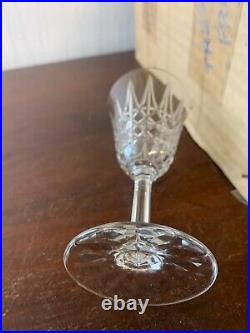 23 verres à vin blanc modèle Tarn en cristal de Saint Louis (prix à la pièce)