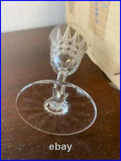 23 verres à vin blanc modèle Tarn en cristal de Saint Louis (prix à la pièce)