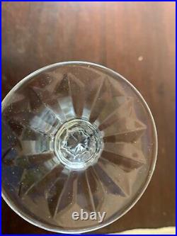 23 verres à vin blanc modèle Tarn en cristal de Saint Louis (prix à la pièce)
