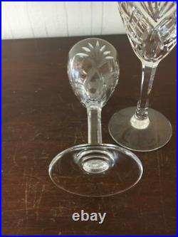 23 verres à vin rouge modèle Chantilly cristal de Saint Louis /prix à la pièce